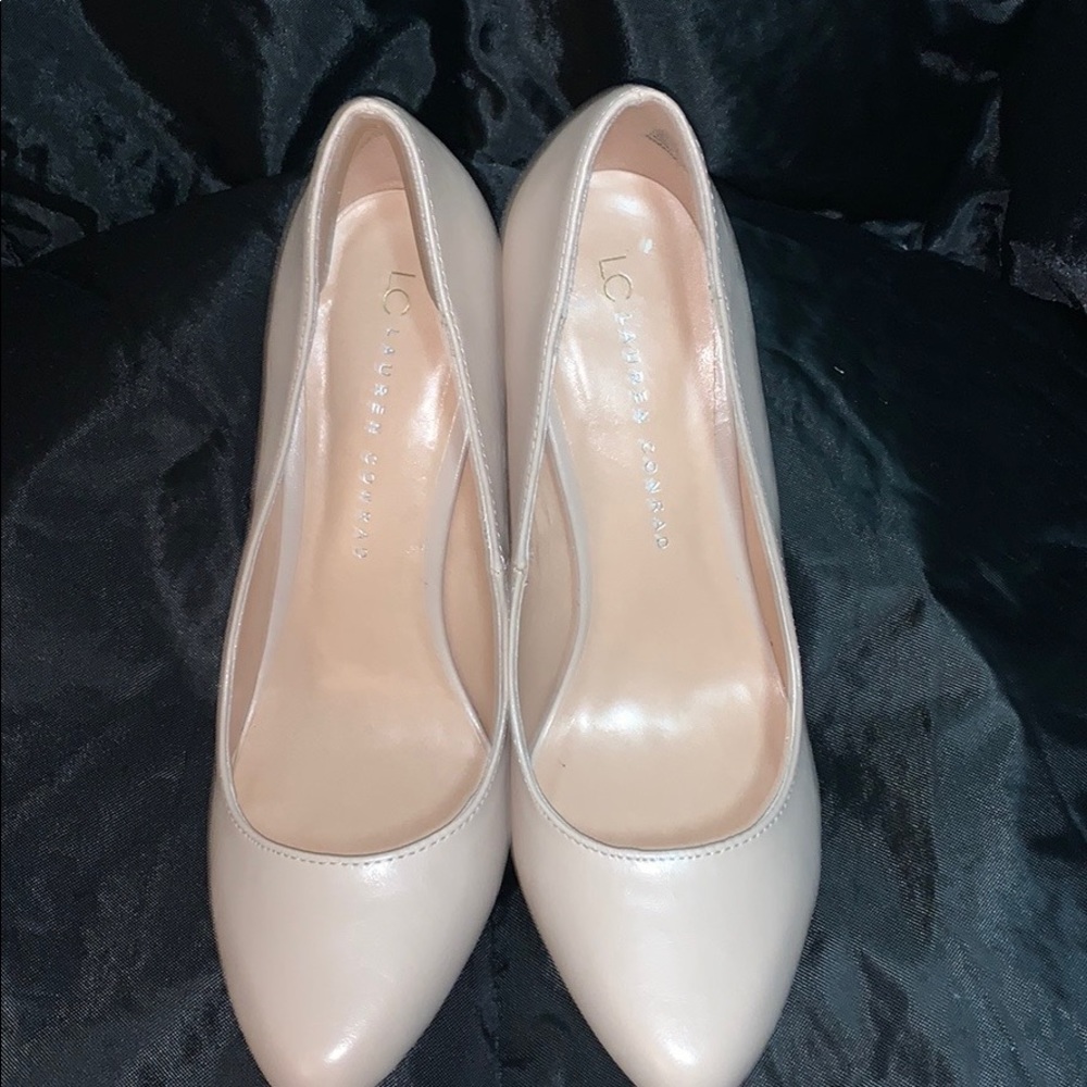 Nude Lauren Conrad high heels